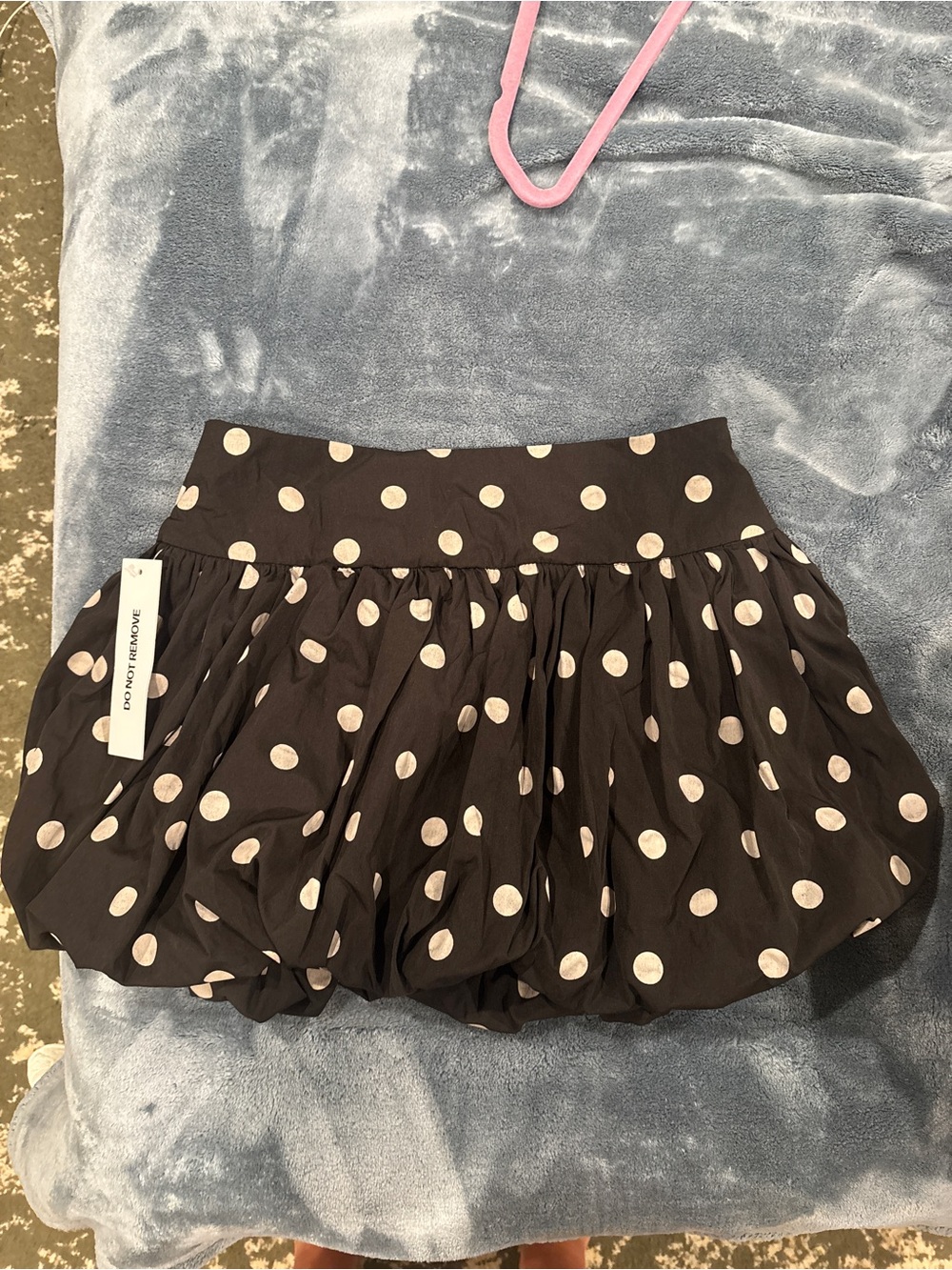 Princess Polly Polka Dot Bubble Skirt in Black and White